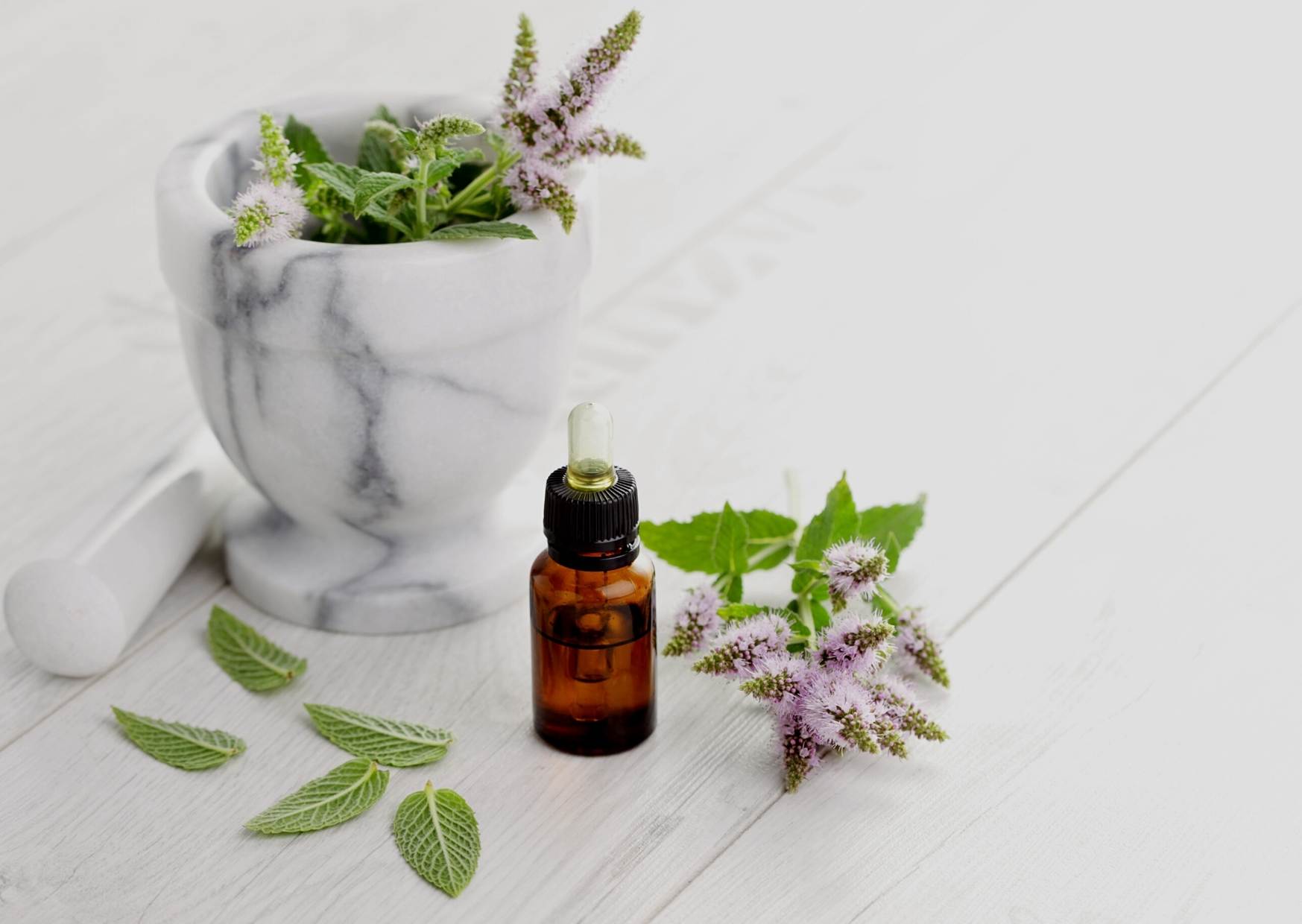 Huille essentielle menthe poivrée